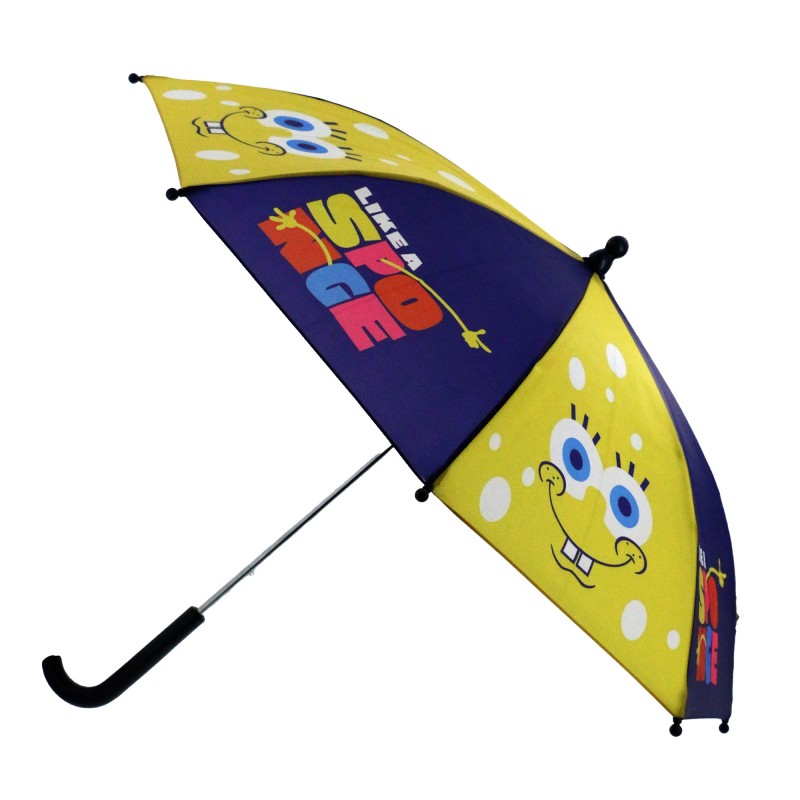 Parapluie canne pour enfant Bob l'éponge