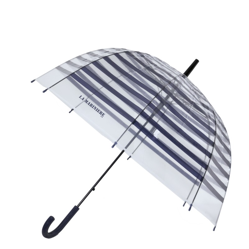 Parapluie canne semi automatique La Marinière