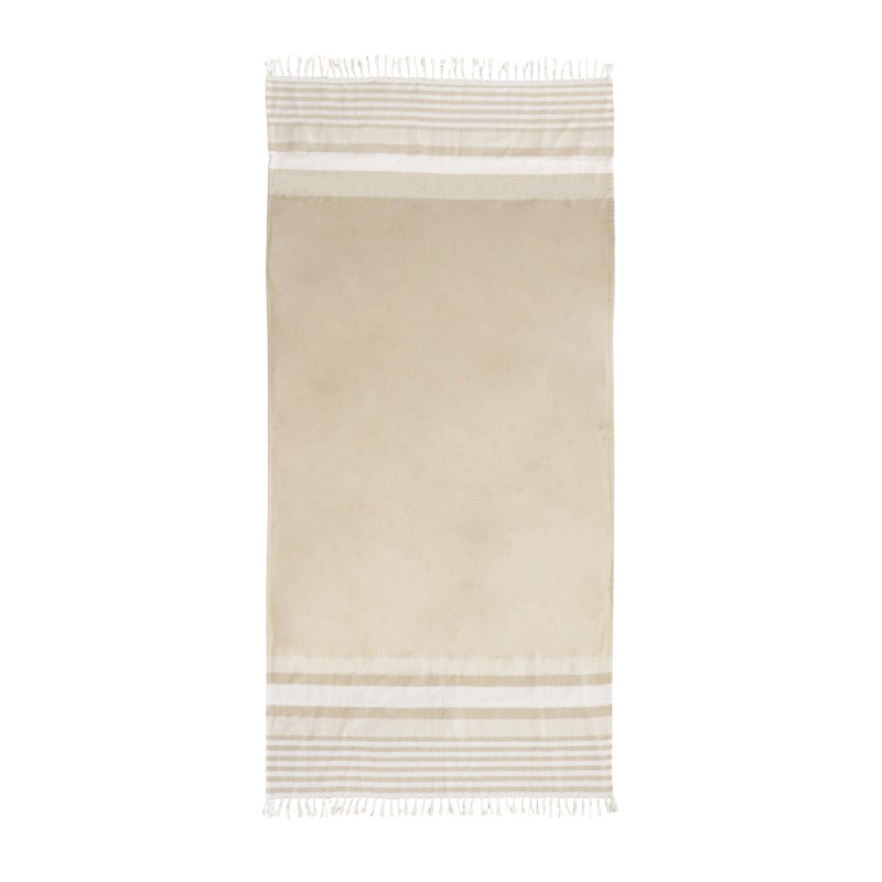 Fouta doublée éponge femme Nina Casari