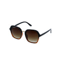 Lunettes de soleil carré Ecaille Marron - Rodier