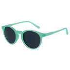 Lunettes de soleil garçon rondes cristal mat vert d'eau - Little Jack