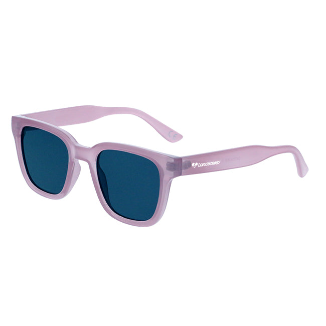 Lunettes de soleil femme carrées cristal violet et lila - Longboard