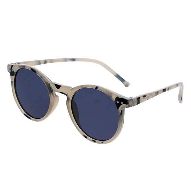 Lunettes de soleil femme rondes écaille beige et noire - Nina Casari