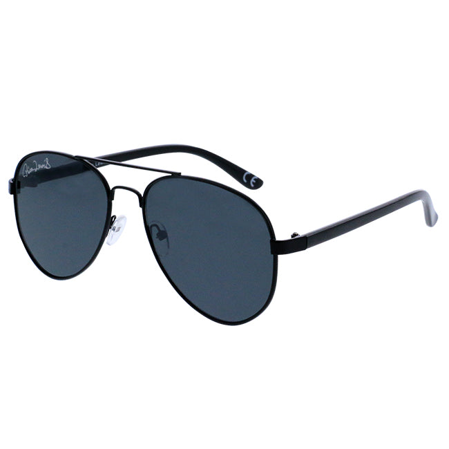 Lunettes de soleil homme métal pilote noir - Rica Lewis