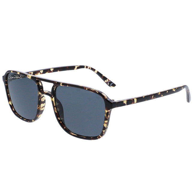 Lunettes de soleil homme double pont écaille vert - Rica Lewis