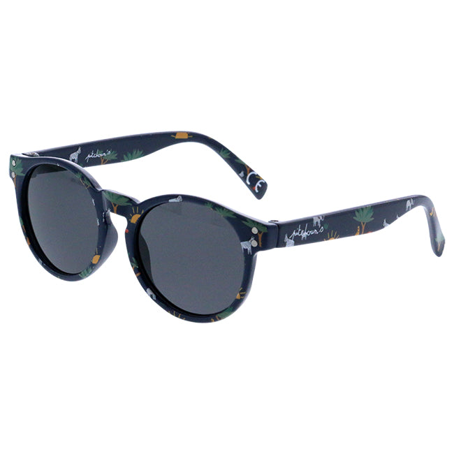 Lunettes de soleil bébé ronds imprimé muticolore - Pitchouns