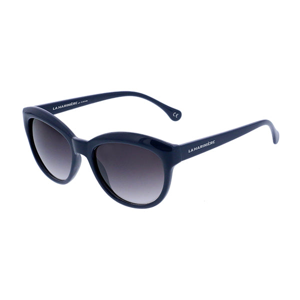 Lunettes de soleil papillon Bleu marine en matière recyclée - La Marinière Par Sogema