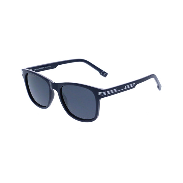 Lunettes de soleil Bleu marine Wayfarer en matière recyclée -  La Marinière Par Sogema
