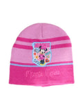 Bonnet en maille rose - Disney
