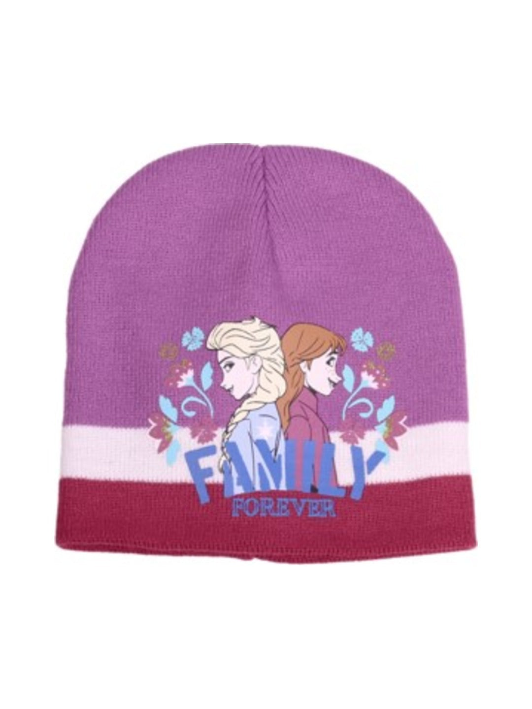 Bonnet en maille violet - Disney