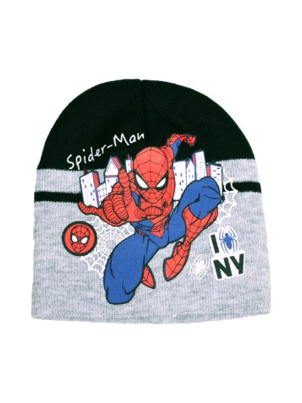 Bonnet en maille gris garçon - Marvel