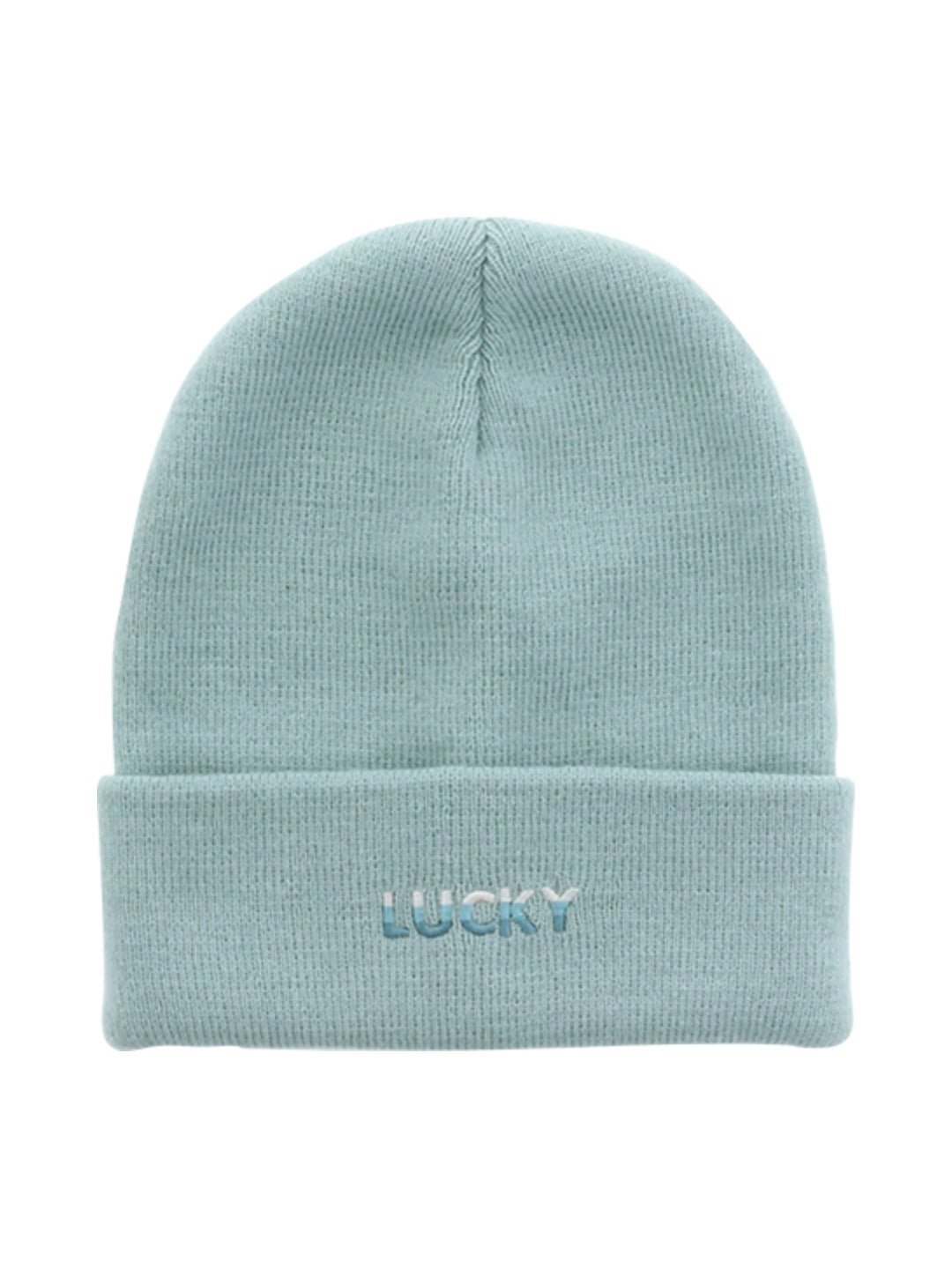 Bonnet en maille bleu ciel - Twenty
