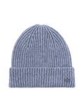 Bonnet en maille côtelée bleu - Lulu Castagnette