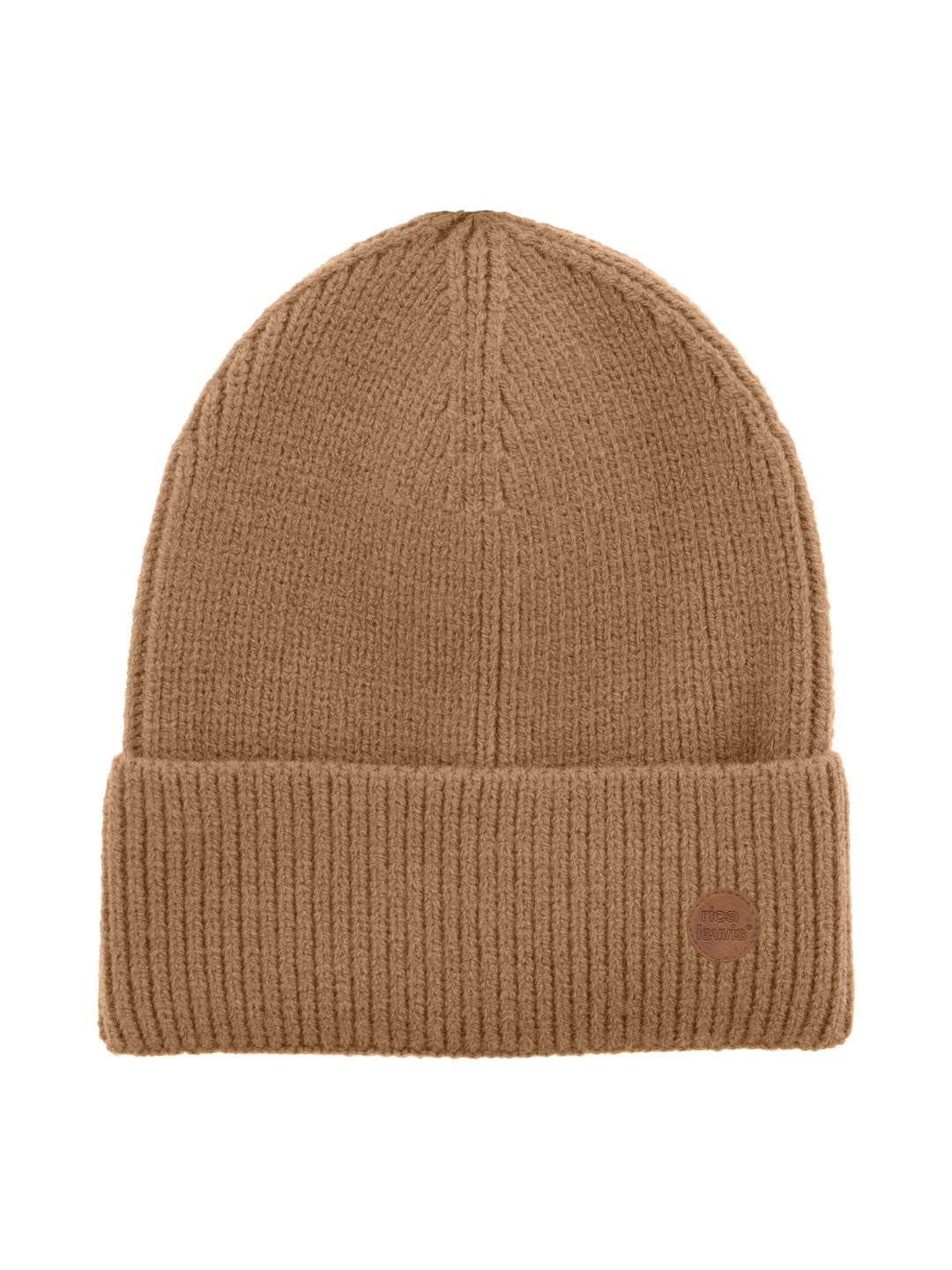 Bonnet en maille marron clair - Rica Lewis