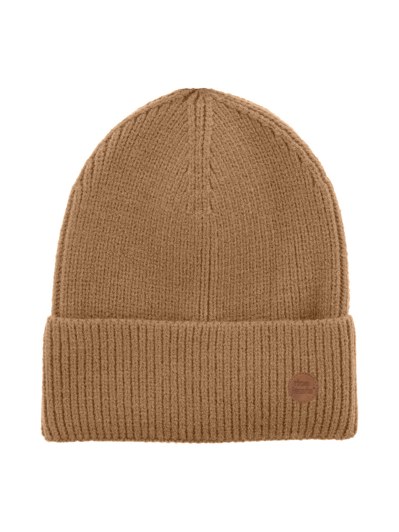 Bonnet en maille marron clair - Rica Lewis