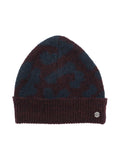 Bonnet en maille bordeaux - Nina Casari