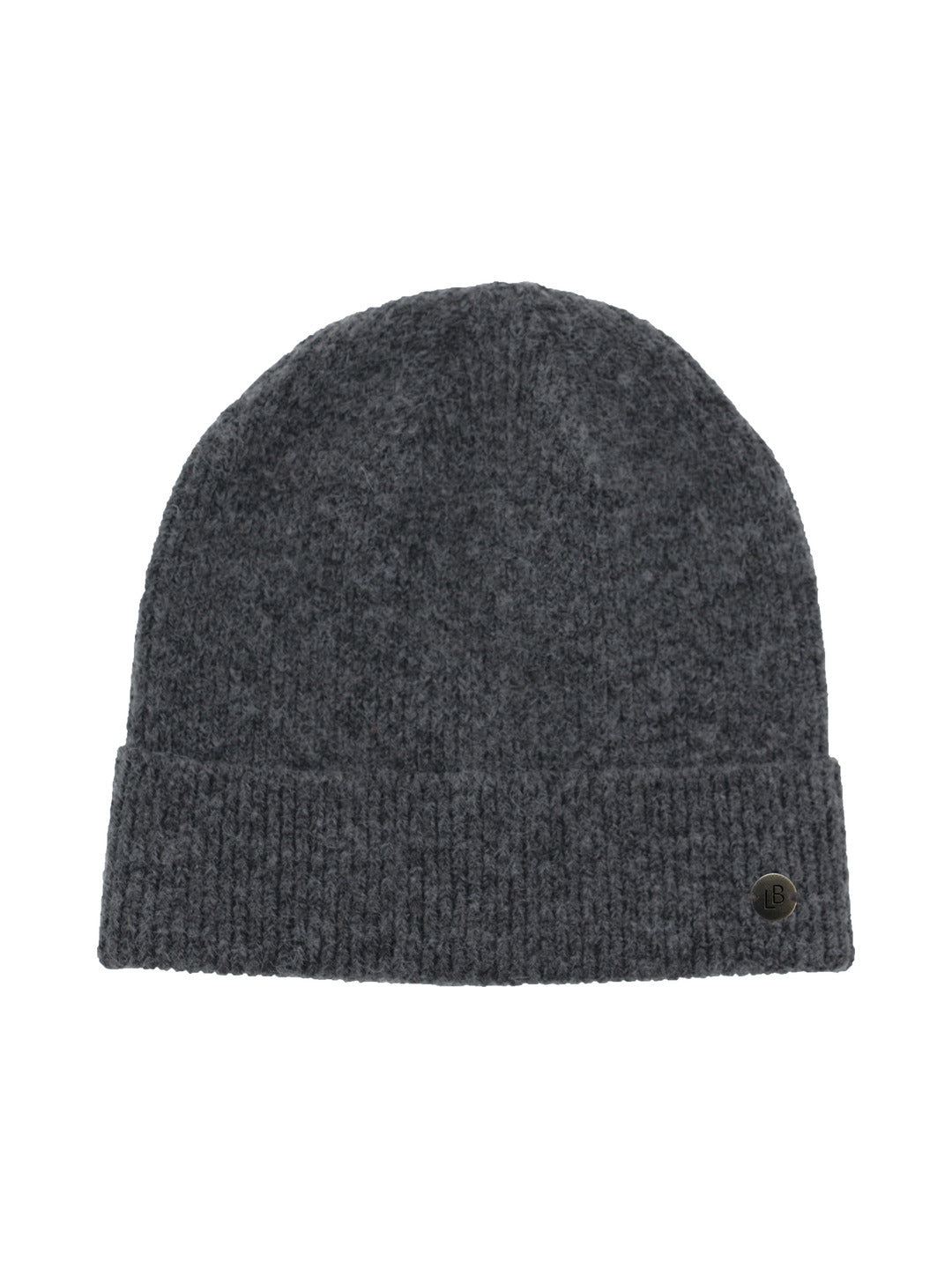Bonnet en maille gris foncé - Le Bourget