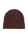 Bonnet en maille bordeaux chiné - Le Bourget