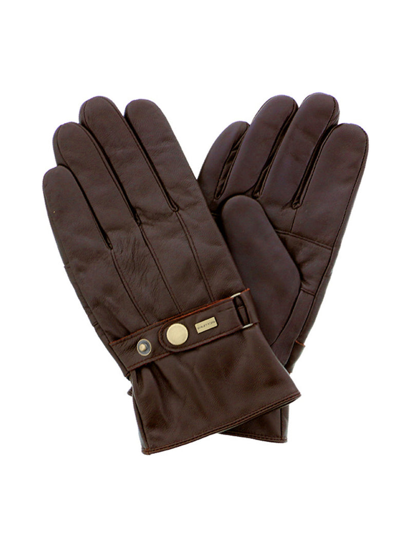 Gants tactiles en cuir marron - Rica Lewis