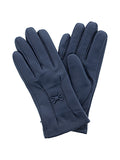 Gants tactiles en cuir marine - Little Marcel