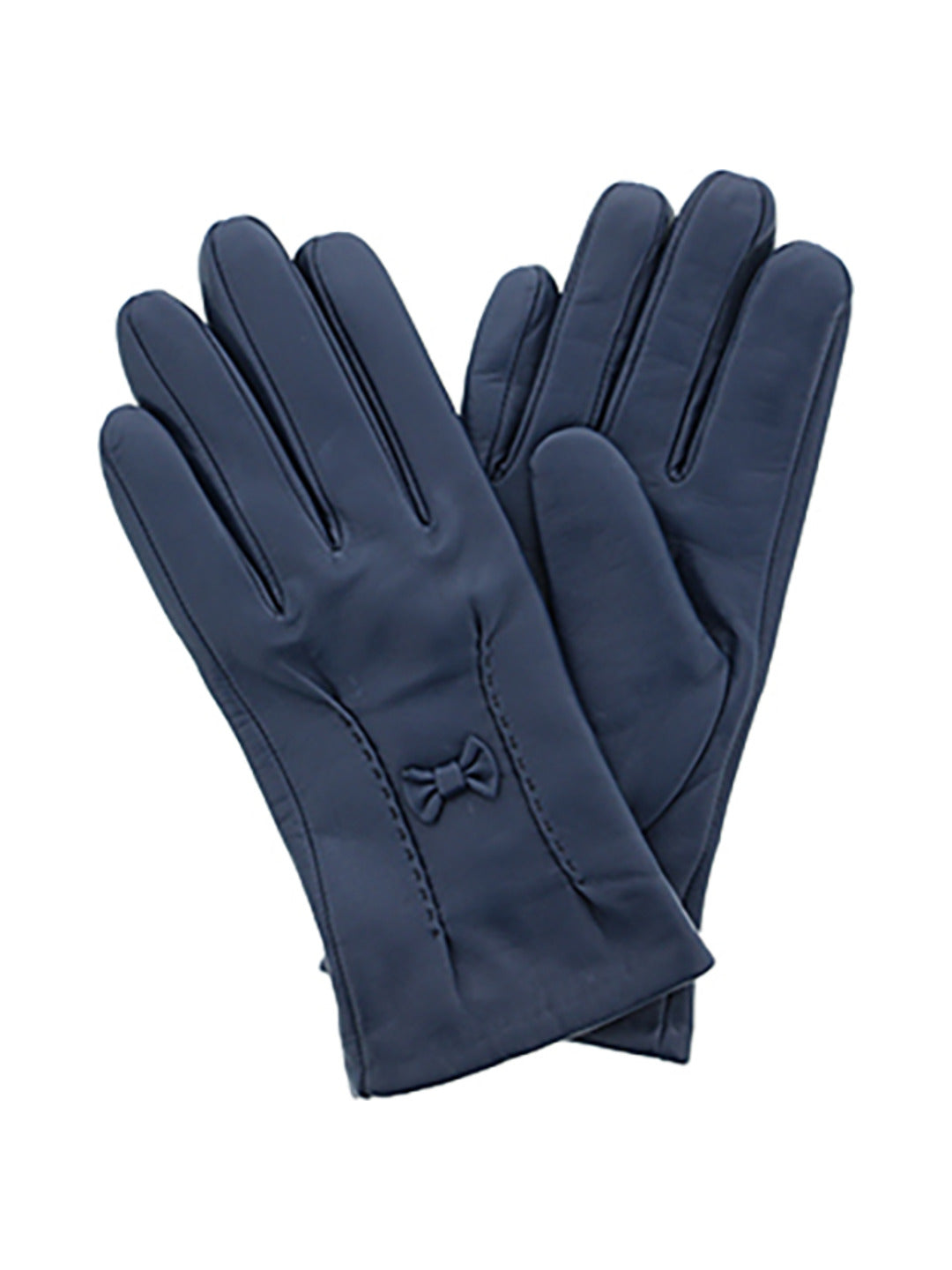 Gants tactiles en cuir marine - Little Marcel