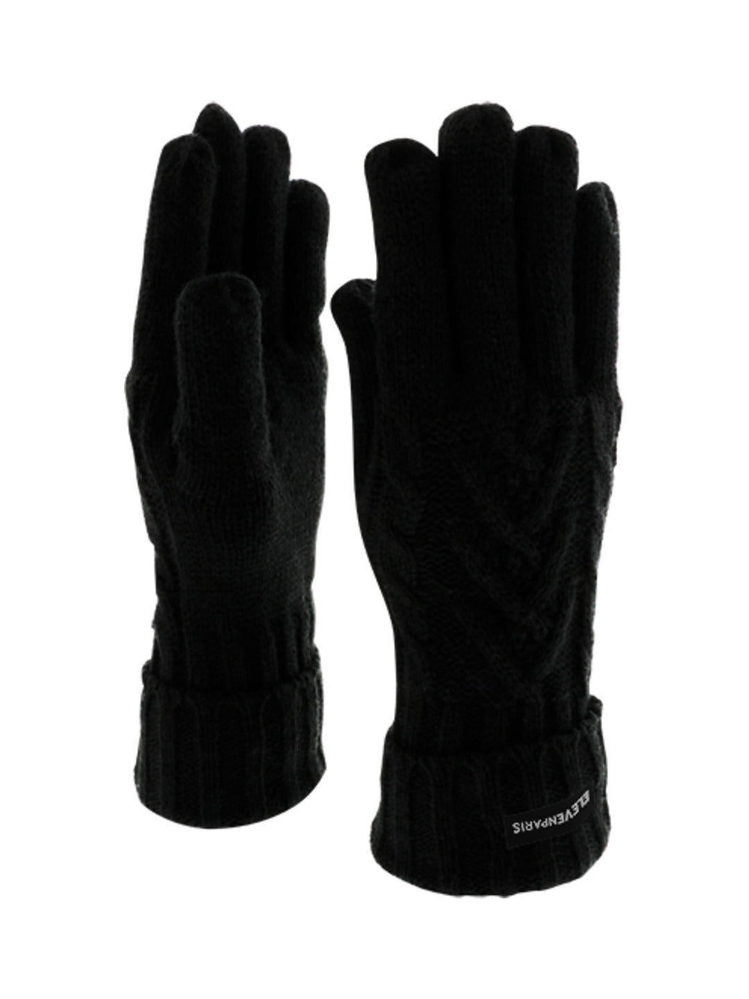 Gants noir - Eleven Paris