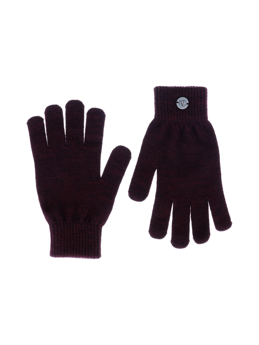 Gants magiques tactiles bordeaux - Nina Casari