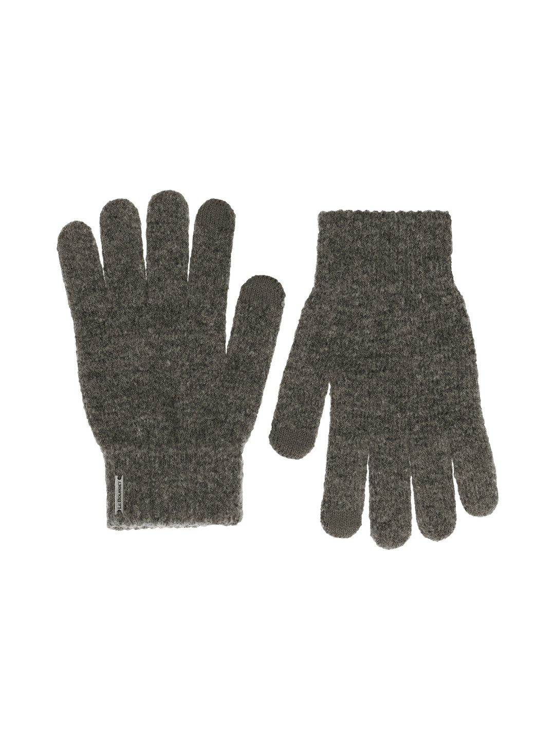 Gants taupe chiné - Le Bourget