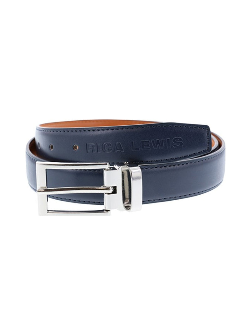 Ceinture réversible marron - Rica Lewis
