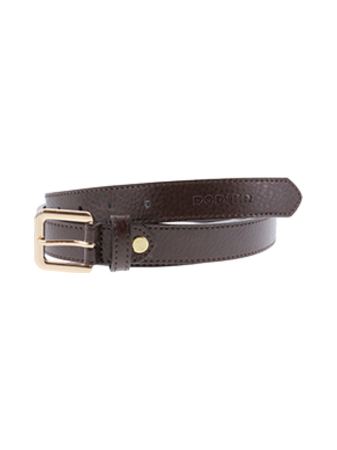 Ceinture croûte de cuir marron - Rodier