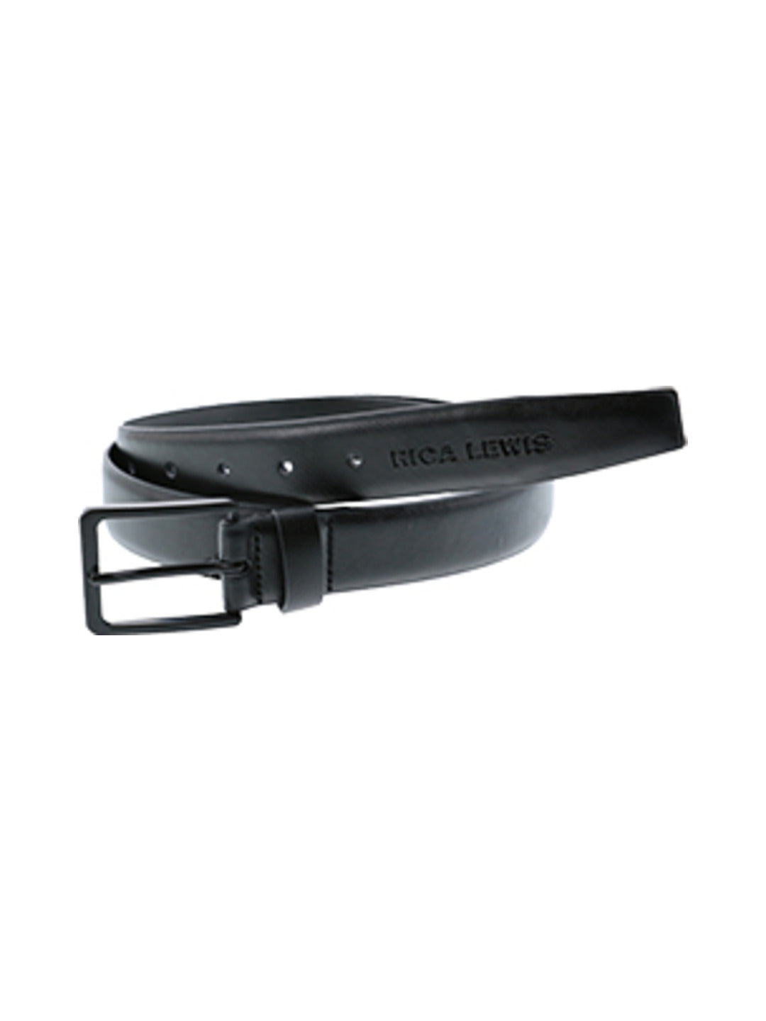 Ceinture croûte de cuir noire - Rica Lewis