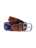 Ceinture tressée bleu marine - Mister Marcel