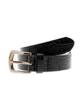 Ceinture effet croco noire - Rodier