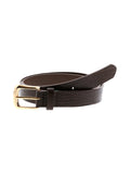 Ceinture effet croco chocolat - Rodier