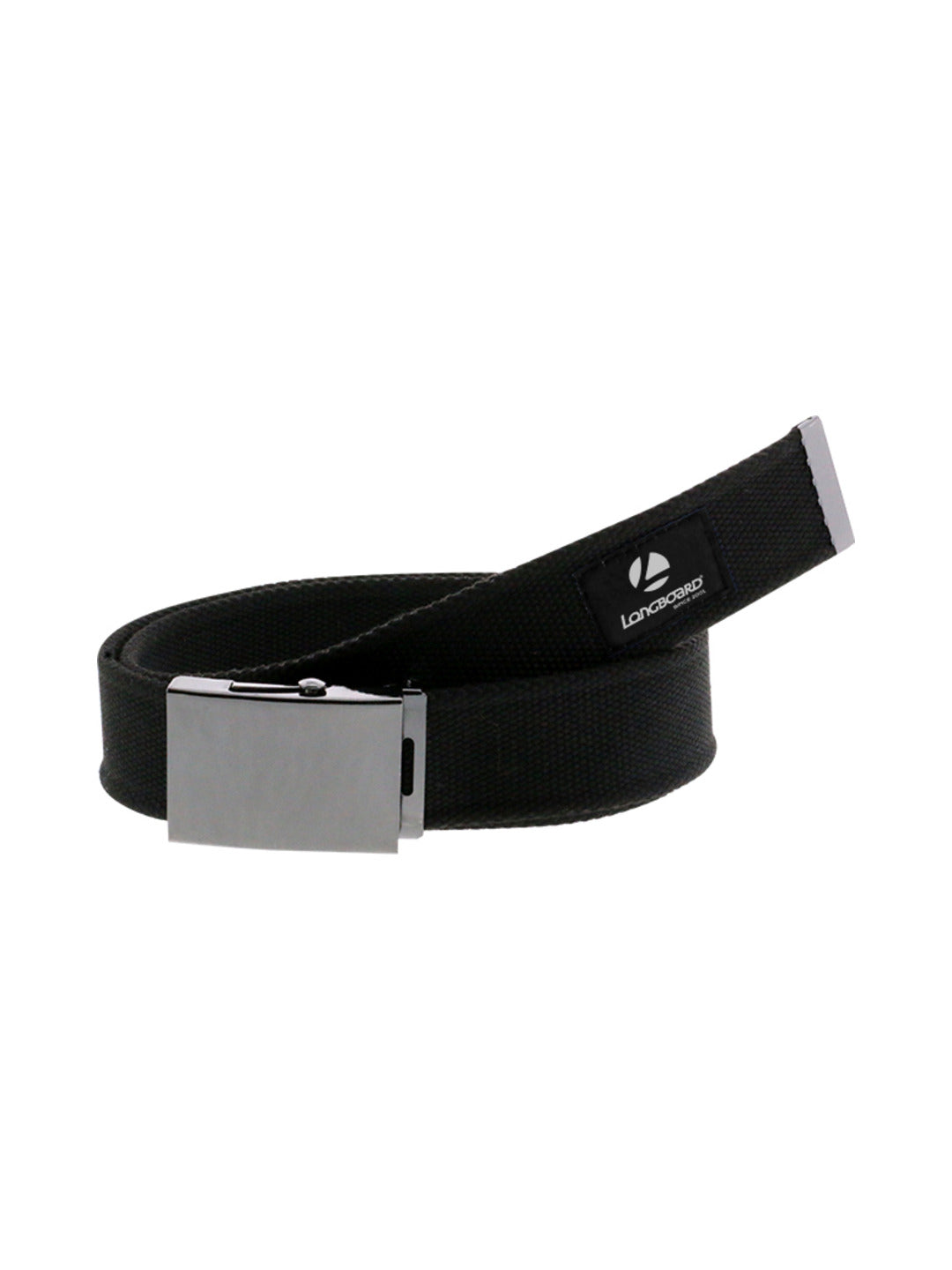 Ceinture ajustable noire - Longboard
