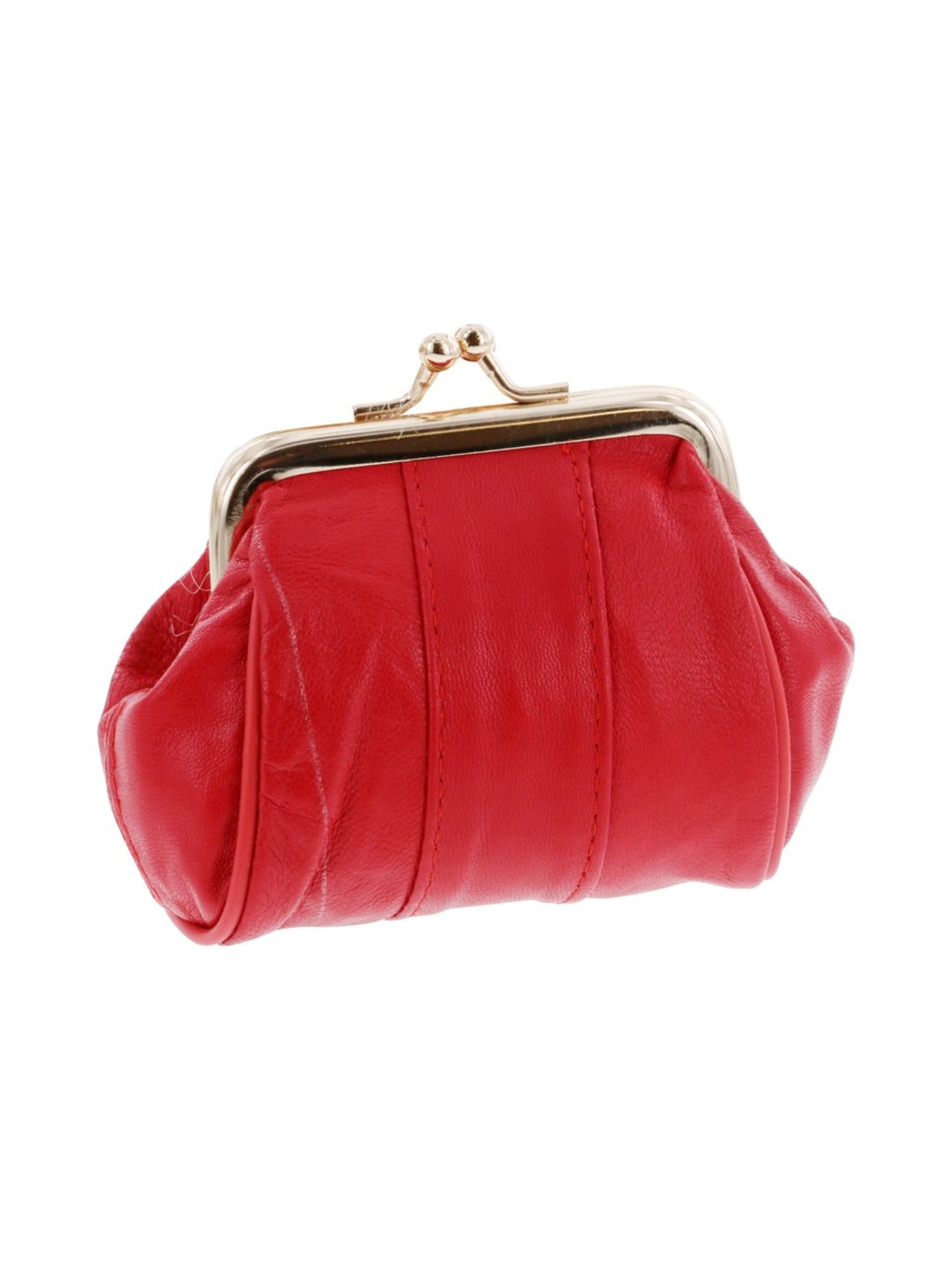 Porte-monnaie en cuir rouge - Nina Casari