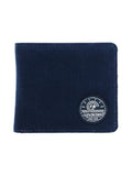 Porte-cartes et monnaie bimatière bleu marine - Longboard