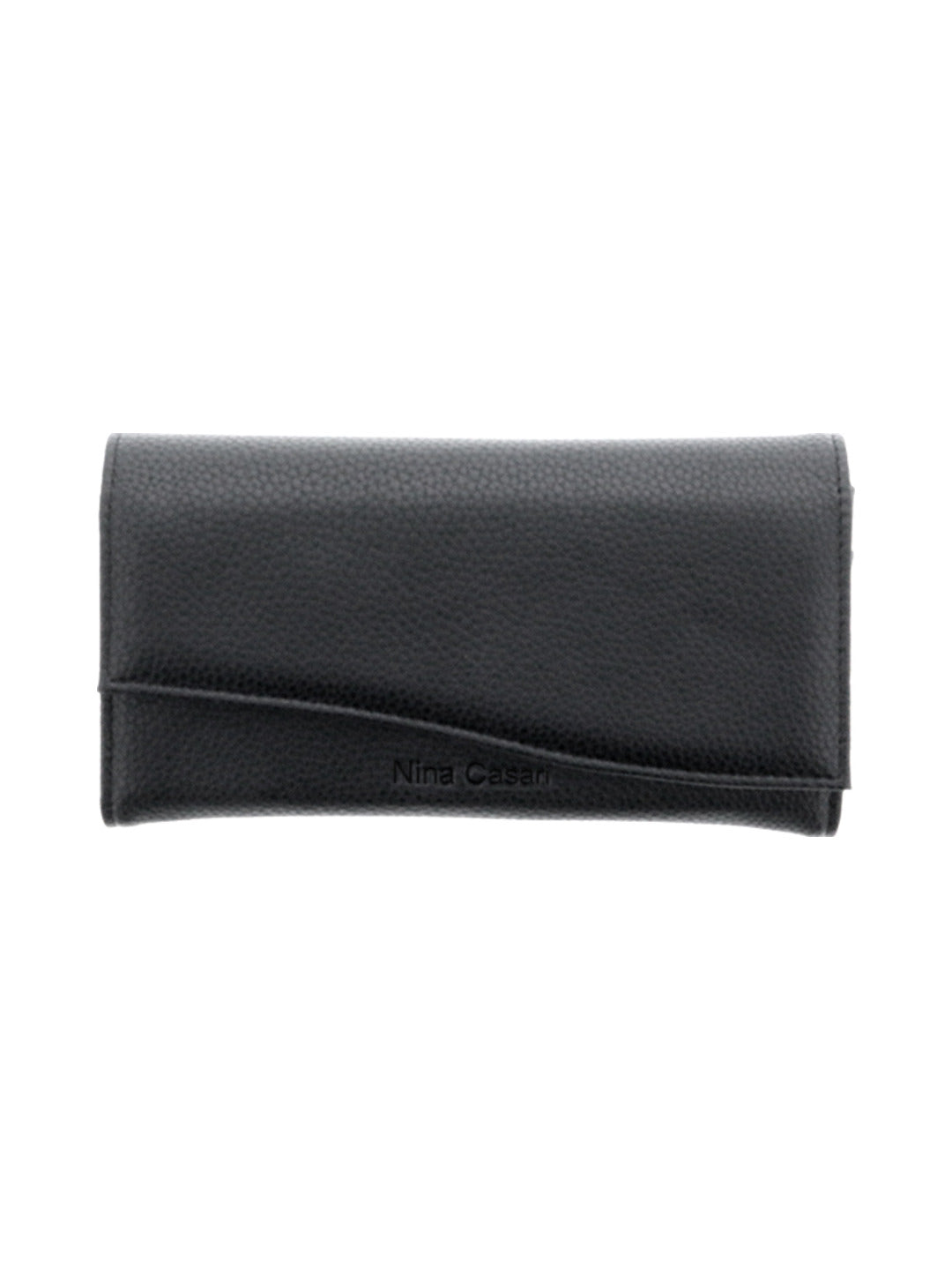 Portefeuille asymétrique noir - Nina Casari
