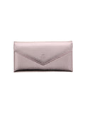 Portefeuille asymétrique métallisé rose métallisé - Lulu Castagnette