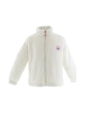 Veste polaire beige avec écusson brodé - Amy Rose
