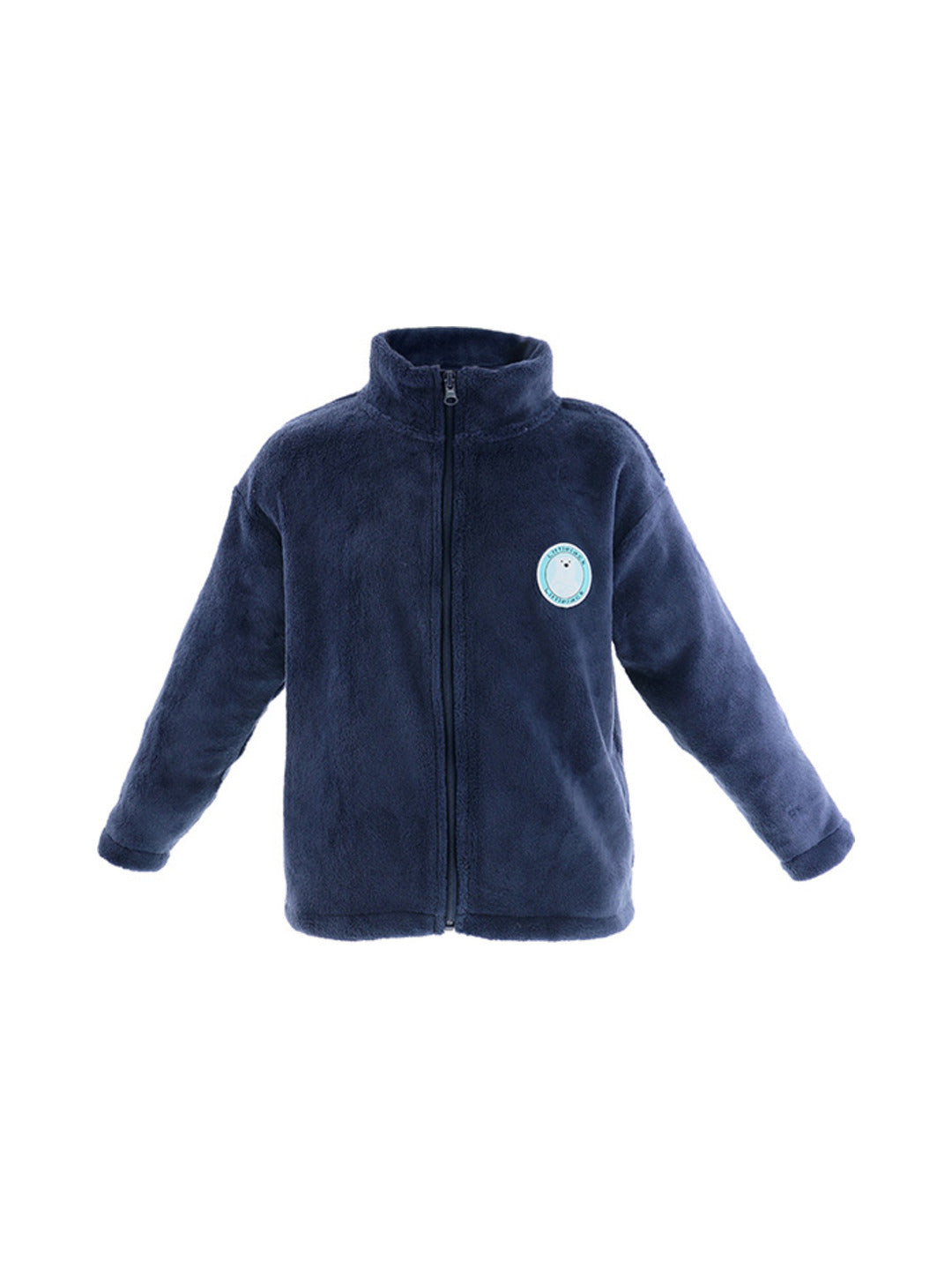 Veste polaire bleu marine avec écusson brodé - Little Jack