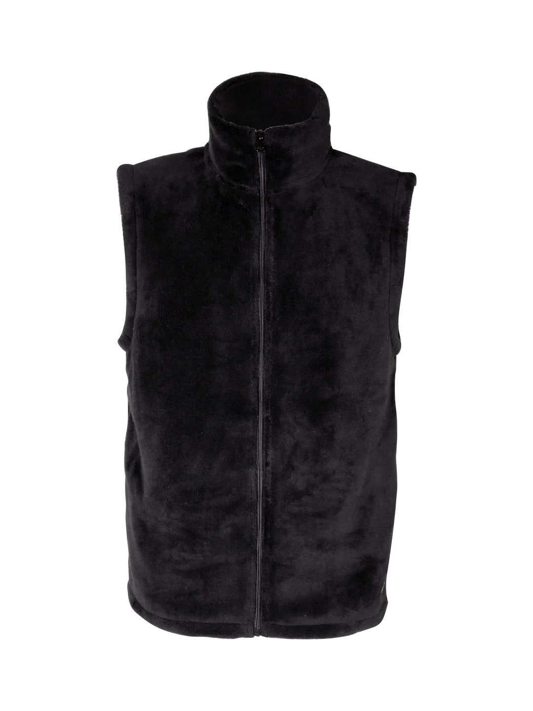 Veste polaire sans manches noire avec poches zippées - Tom Smith