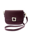 Sac bandoulière bordeaux - Nina Casari