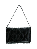 Sac bandoulière matelassé noir - Nina Casari