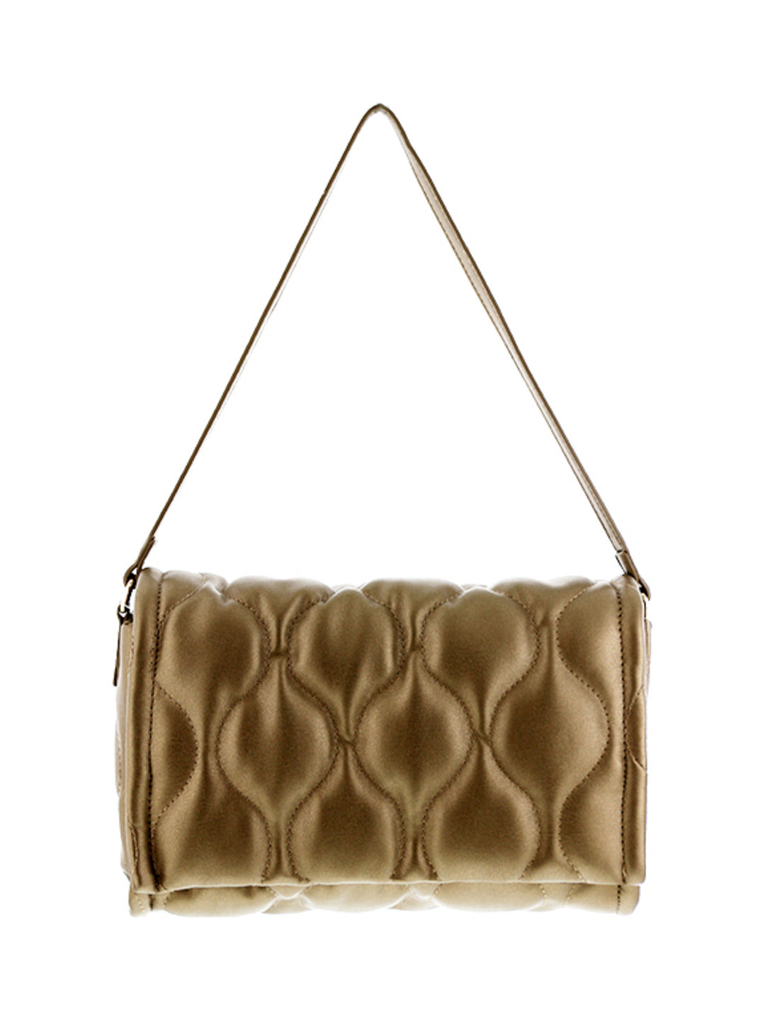 Sac bandoulière matelassé bronze bronze - Nina Casari