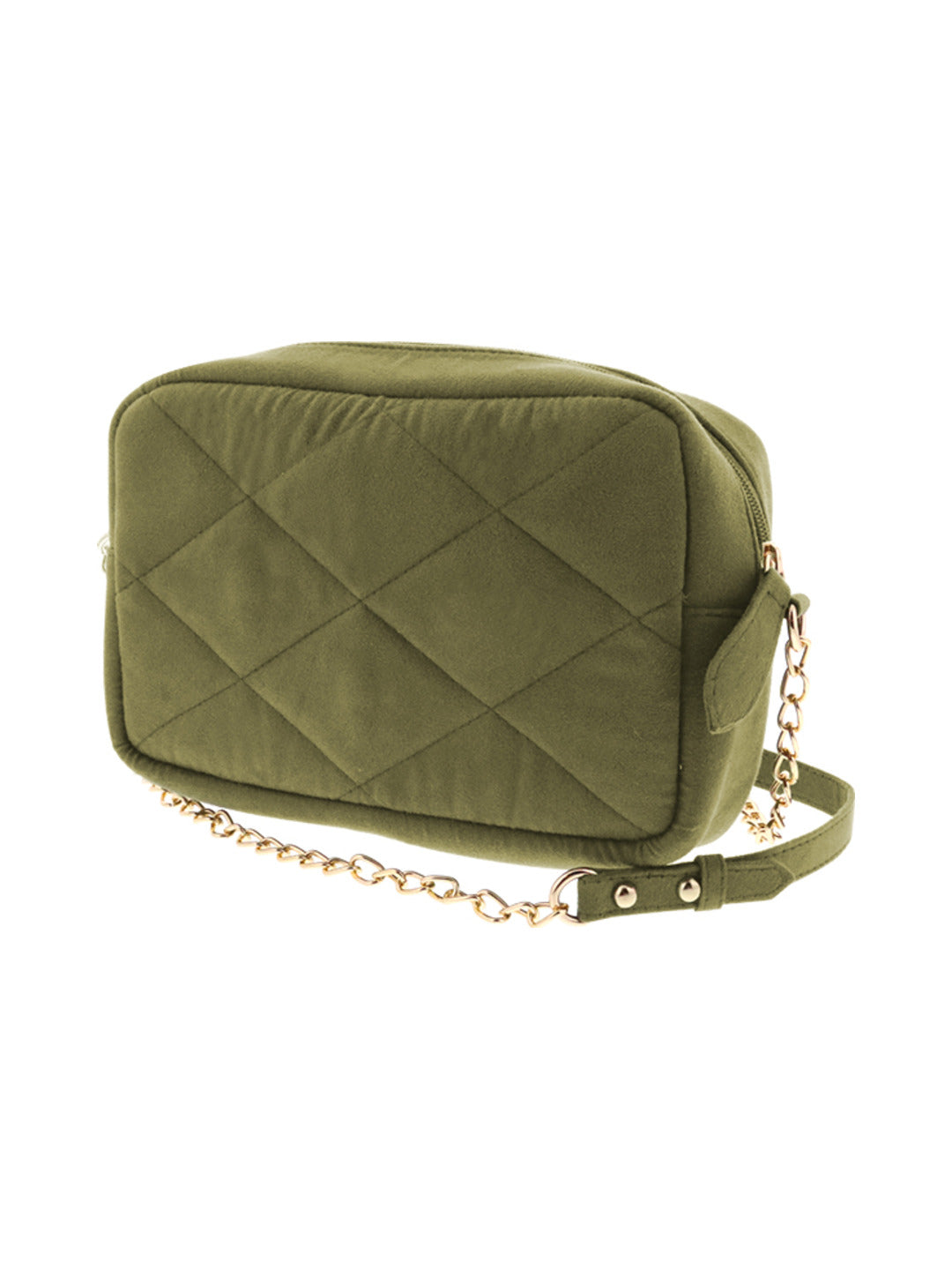 Sac matelassé kaki - Nina Casari