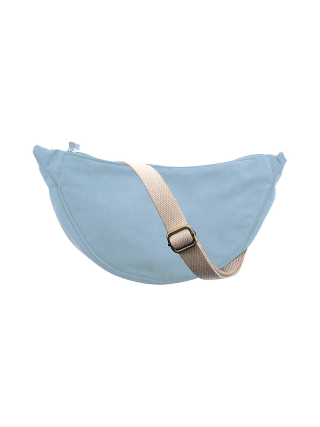 Sac banane en suédine ciel bleu ciel - Nina Casari