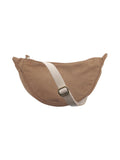 Sac banane en suédine marron marron - Nina Casari