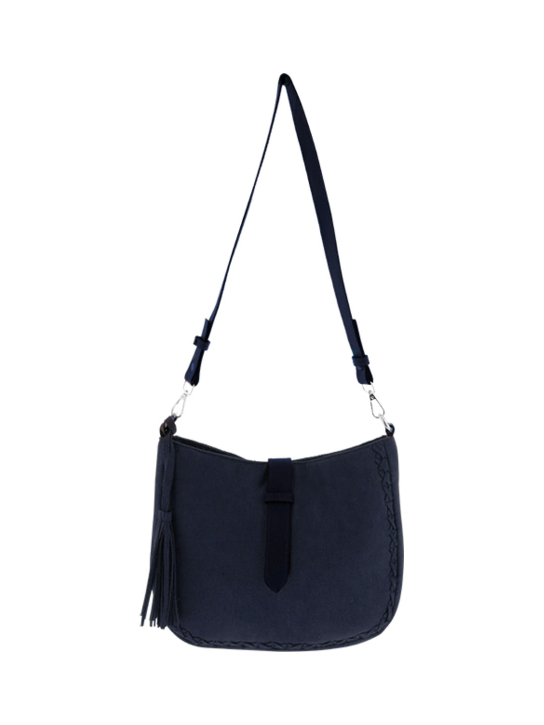 Sac en suédine marine - Nina Casari