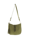 Sac en suédine kaki - Nina Casari